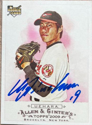 Koji Uehara Signed 2009 Allen & Ginter Baseball Card - Baltimore Orioles