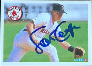 Scott Cooper Signed 1994 Fleer Baseball Card - Boston Red Sox