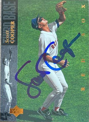 Scott Cooper Signed 1994 Upper Deck Baseball Card - Boston Red Sox