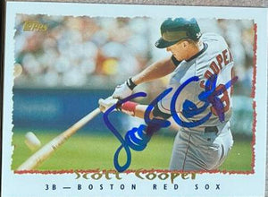 Scott Cooper Signed 1995 Topps Baseball Card - Boston Red Sox