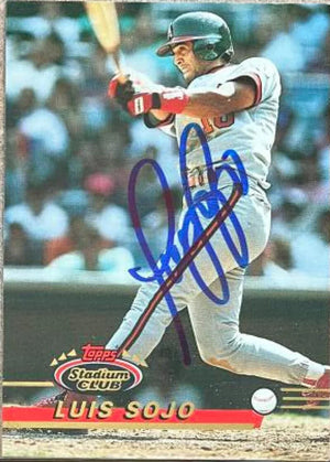ルイス・ソジョサイン入り 1993 スタジアムクラブ ベースボールカード - カリフォルニア・エンジェルス