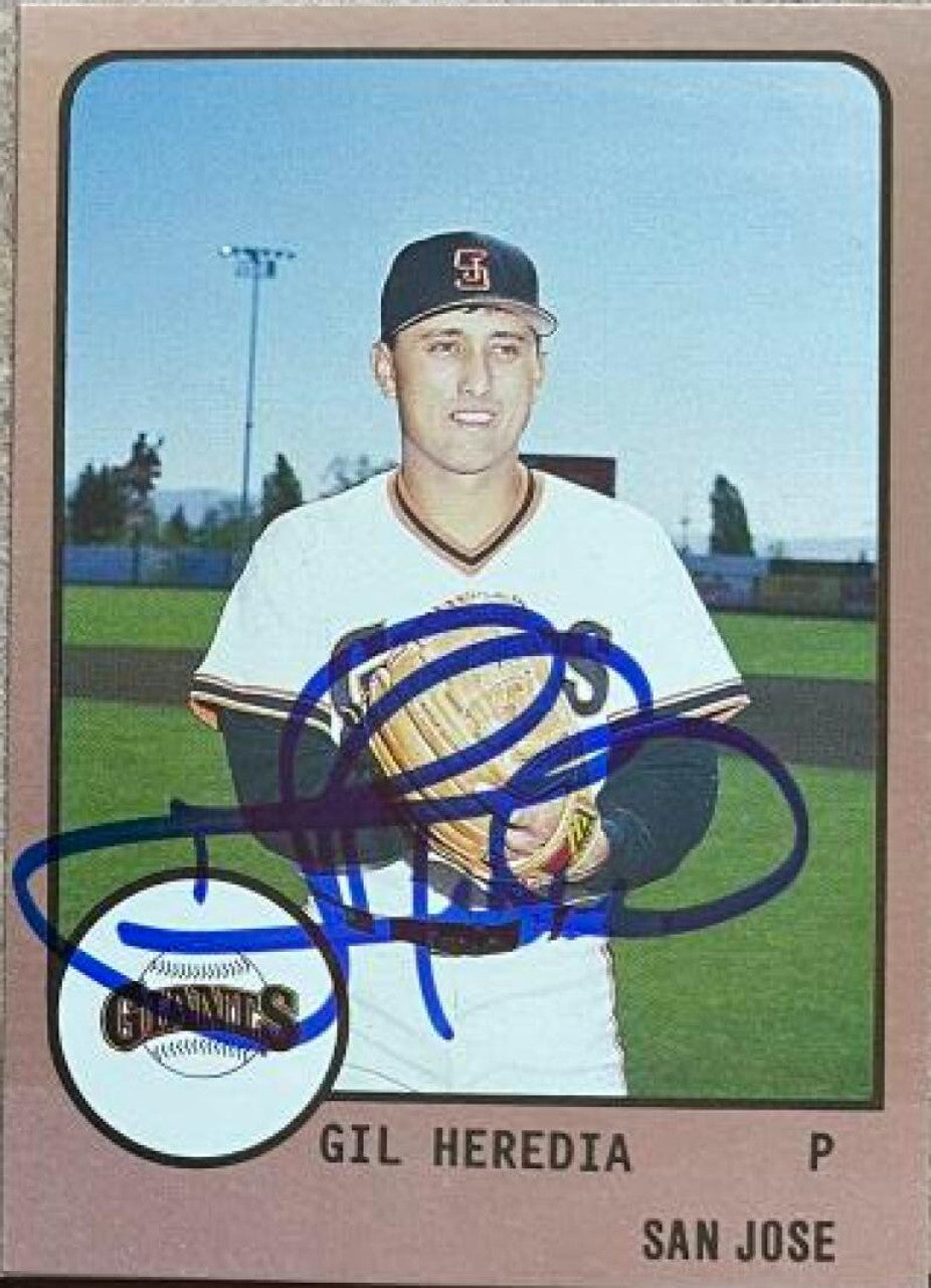 Gil Heredia Signed 1988 ProCards Baseball Card - San Jose Giants