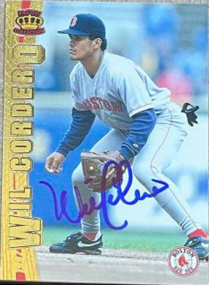 Wil Cordero Signed 1997 Pacific Baseball Card - Boston Red Sox