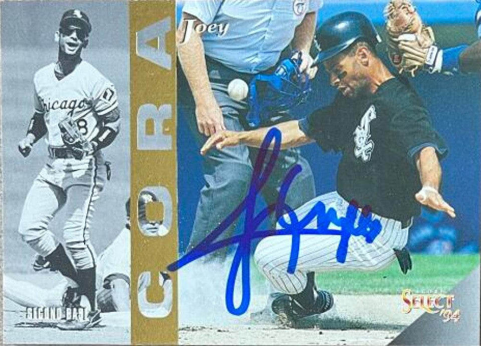 Joey Cora Signed 1994 Score Select Baseball Card - Chicago White Sox