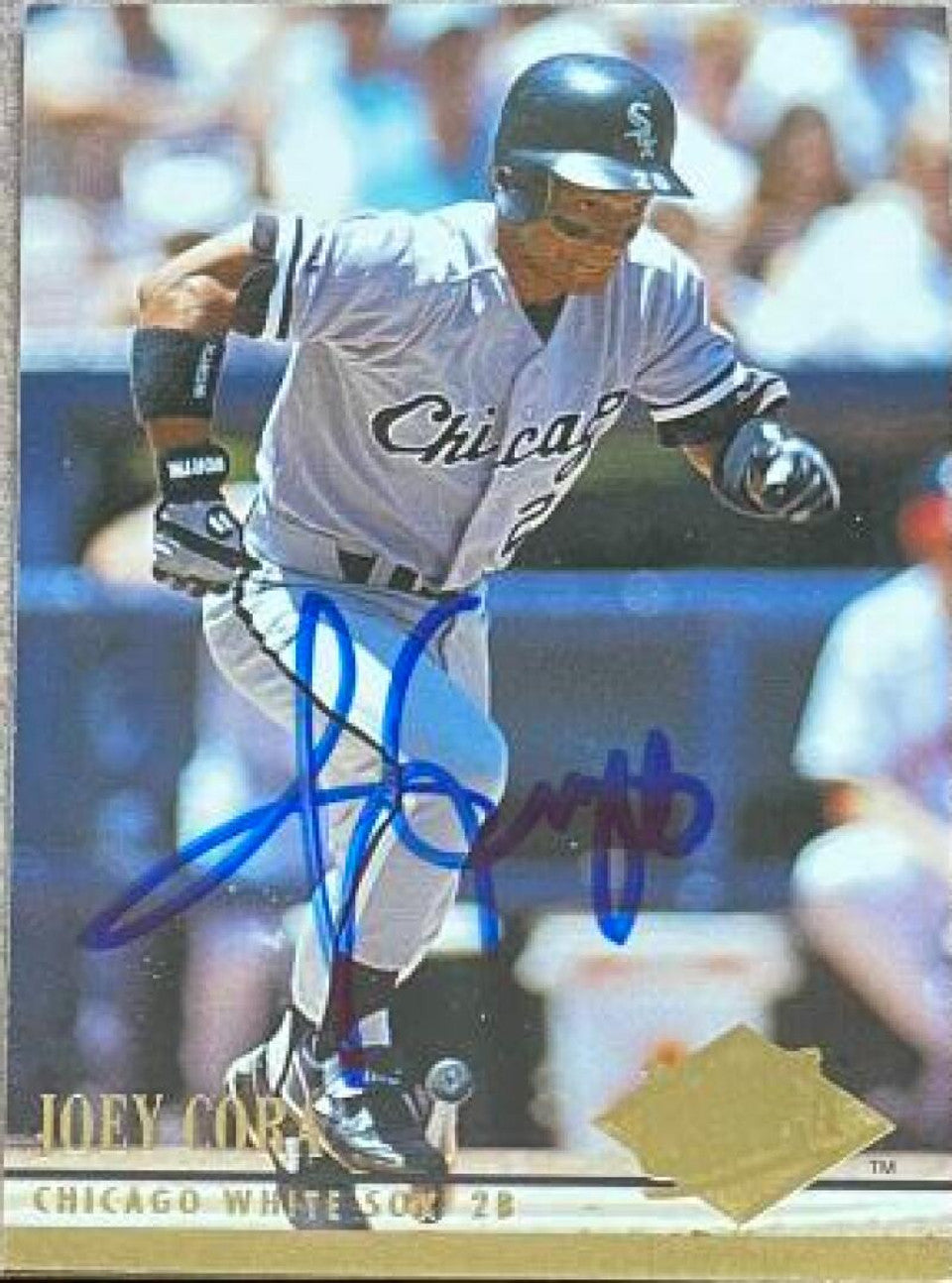 Joey Cora Signed 1994 Fleer Ultra Baseball Card - Chicago White Sox