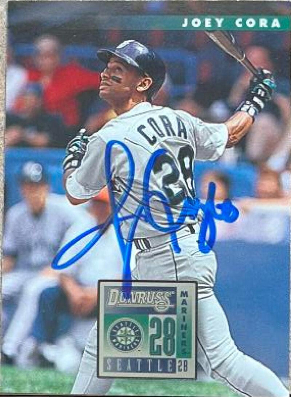 Joey Cora Signed 1996 Donruss Baseball Card - Seattle Mariners