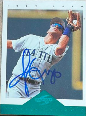 Joey Cora Signed 1997 Score Baseball Card - Seattle Mariners