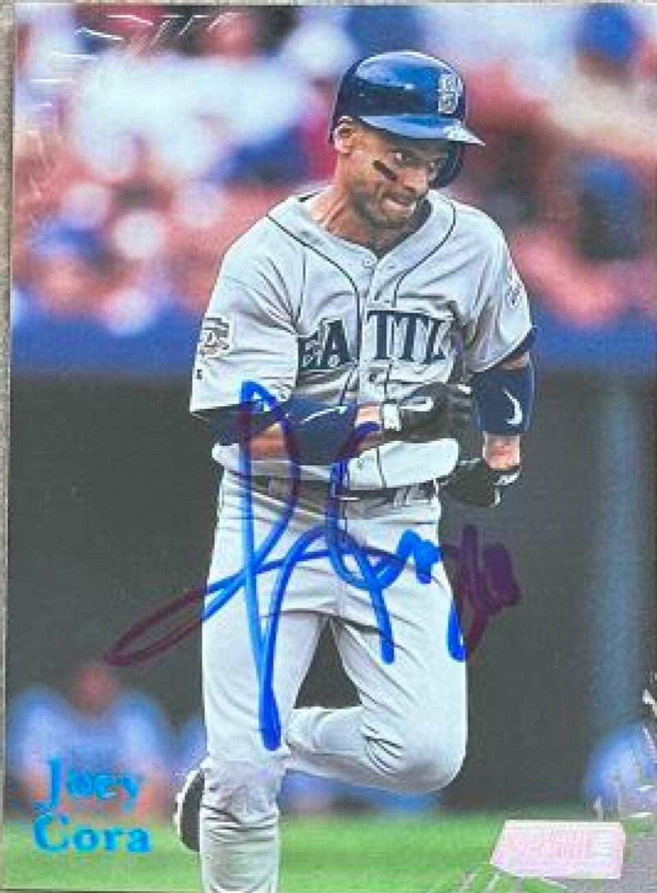 Joey Cora Signed 1998 Stadium Club Baseball Card - Seattle Mariners