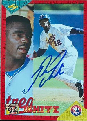 Rondell White Signed 1994 Score Rookie & Traded Baseball Card - Montreal Expos