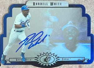 Rondell White Signed 1996 SPx Baseball Card - Montreal Expos