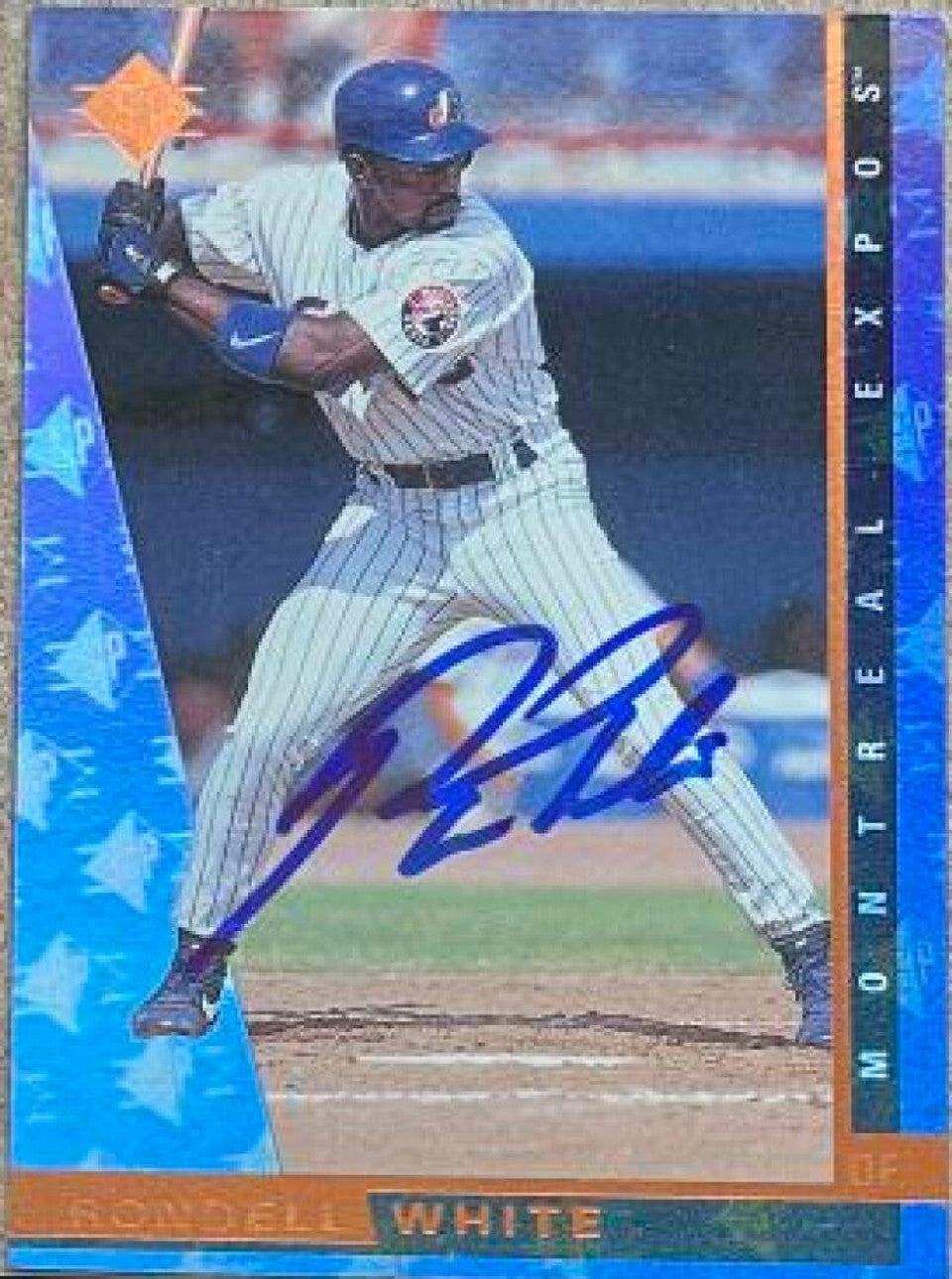 Rondell White Signed 1997 SP Baseball Card - Montreal Expos