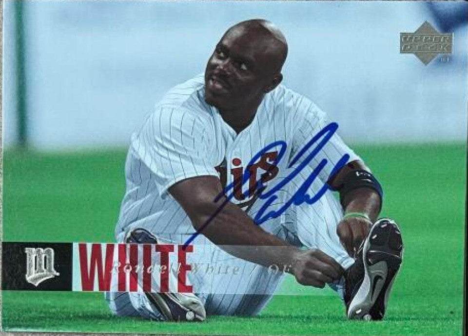 Rondell White Signed 2006 Upper Deck Baseball Card - Minnesota Twins