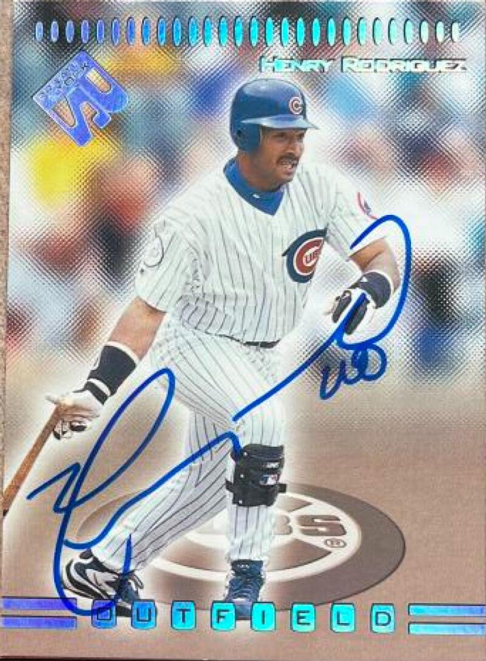 Henry Rodriguez Signed 1999 Pacific Private Stock Baseball Card - Chicago Cubs