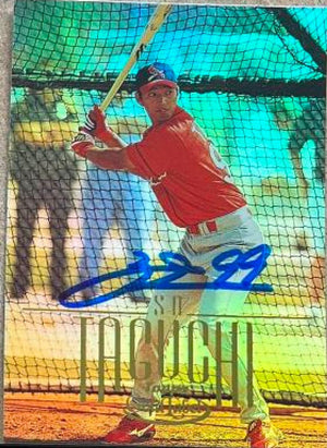 So Taguchi Signed 2002 Topps Gold Label Baseball Card - St Louis Cardinals