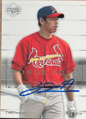 So Taguchi Signed 2002 Upper Deck Honor Roll Update Rookie Debut Baseball Card - St Louis Cardinals