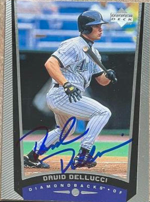 David Dellucci Signed 1999 Upper Deck Baseball Card - Arizona Diamondbacks