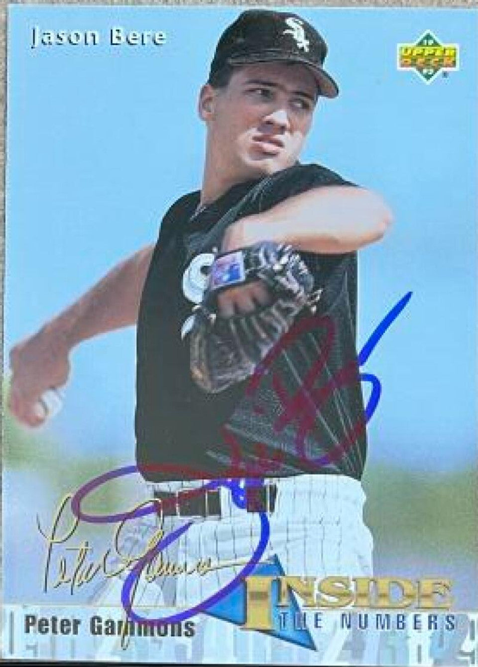 Jason Bere Signed 1993 Upper Deck Baseball Card - Chicago White Sox