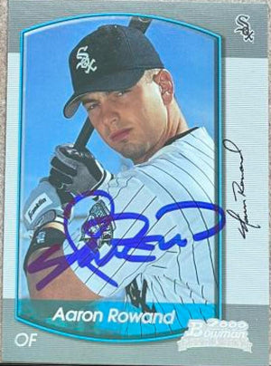 Aaron Rowand Signed 2000 Bowman Baseball Card - Chicago White Sox