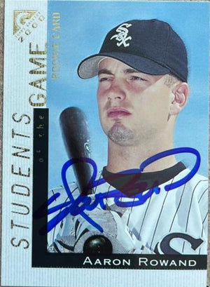 Aaron Rowand Signed 2000 Topps Gallery Baseball Card - Chicago White Sox