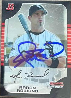 Aaron Rowand Signed 2004 Bowman Chrome Baseball Card - Chicago White Sox