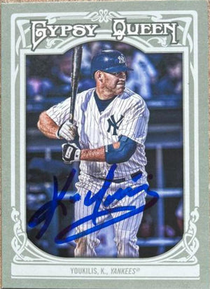 Kevin Youkilis Signed 2013 Topps Gypsy Queen Baseball Card - New York Yankees