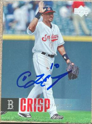 Coco Crisp Signed 2006 Upper Deck Baseball Card - Boston Red Sox