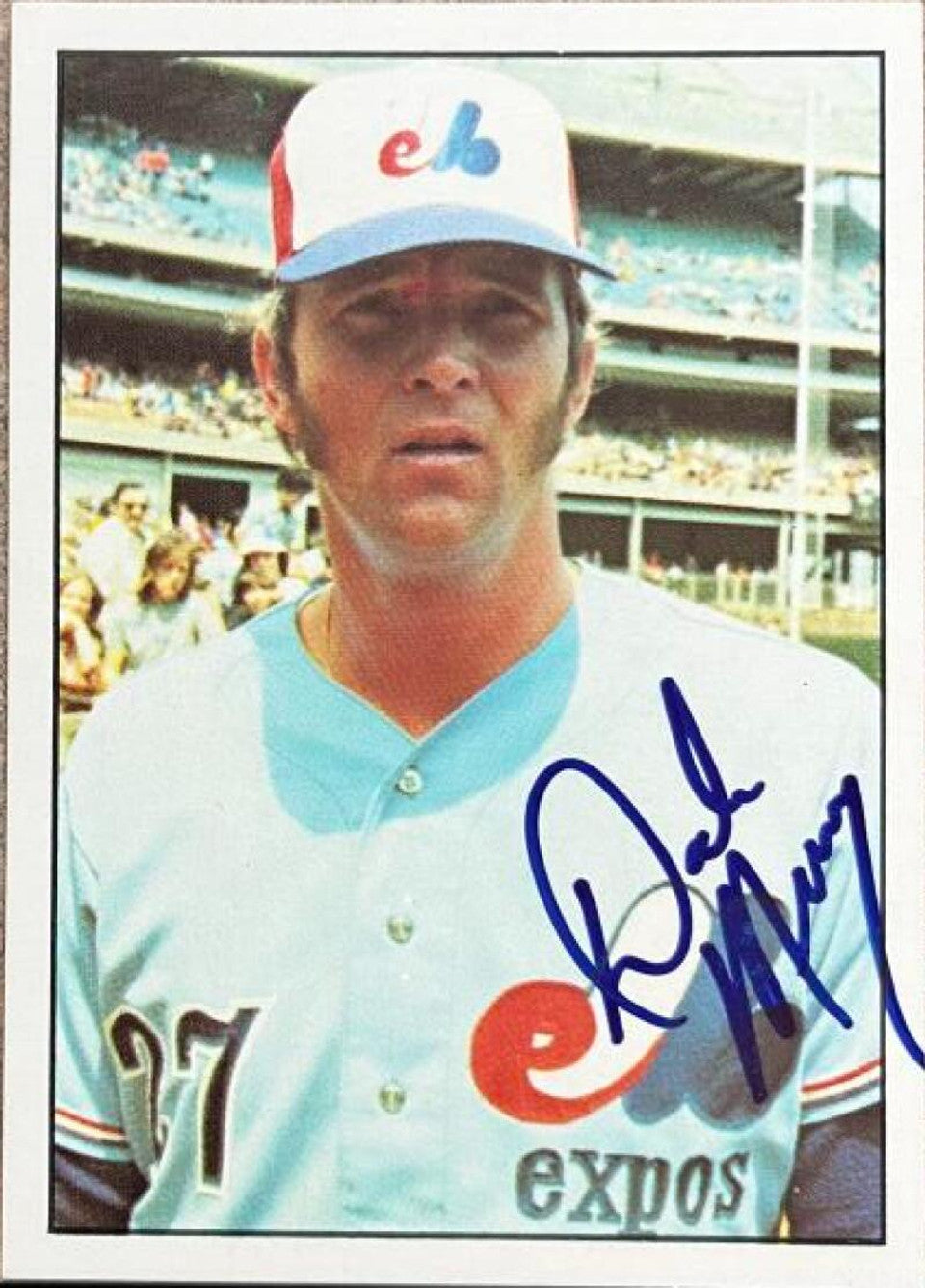 Dale Murray Signed 1976 SSPC Baseball Card - Montreal Expos