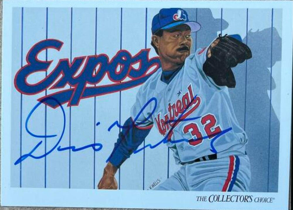 Dennis Martinez Signed 1993 Upper Deck Baseball Card - Montreal Expos #821