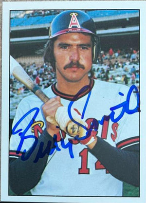 Billy Smith Signed 1976 SSPC Baseball Card - California Angels