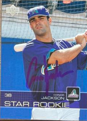 Conor Jackson Signed 2003 Upper Deck Prospect Premieres Baseball Card - Arizona Diamondbacks