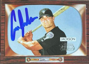 Conor Jackson Signed 2004 Bowman Heritage Baseball Card - Arizona Diamondbacks