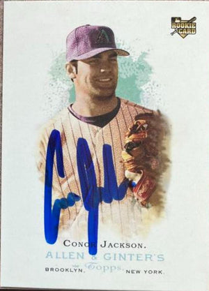 Connor Jackson Signed 2006 Allen & Ginter Baseball Card - Arizona Diamondbacks