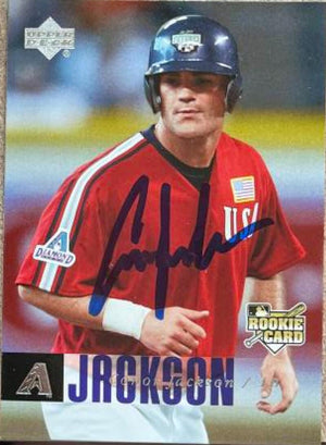 Connor Jackson Signed 2006 Upper Deck Baseball Card - Arizona Diamondbacks #973