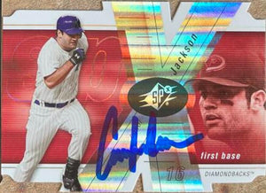 Connor Jackson Signed 2007 SPx Baseball Card - Arizona Diamondbacks
