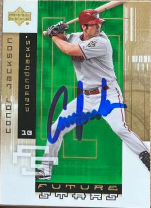 Connor Jackson Signed 2007 Upper Deck Future Stars Baseball Card - Arizona Diamondbacks