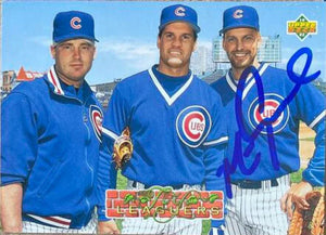 Mark Grace Signed 1993 Upper Deck Baseball Card - Chicago Cubs #483