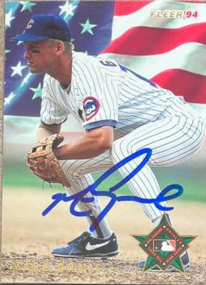 Mark Grace Signed 1994 Fleer All-Stars Baseball Card - Chicago Cubs