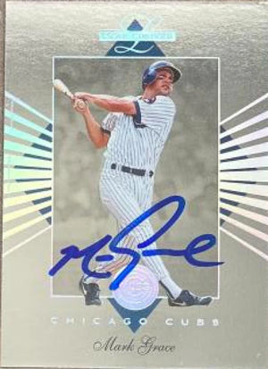 Mark Grace Signed 1994 Leaf Limited Baseball Card - Chicago Cubs