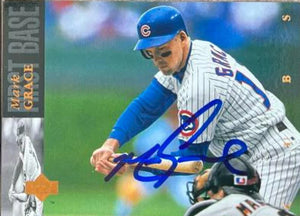 Mark Grace Signed 1994 Upper Deck Baseball Card - Chicago Cubs