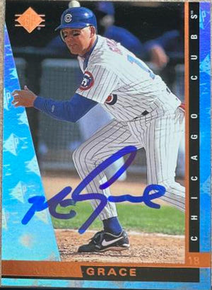 Mark Grace Signed 1997 SP Baseball Card - Chicago Cubs #44