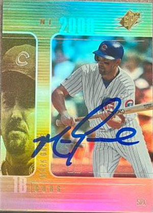 Mark Grace Signed 2000 SPx Baseball Card - Chicago Cubs #22