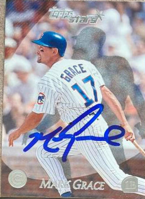 Mark Grace Signed 2000 Topps Stars Baseball Card - Chicago Cubs #29