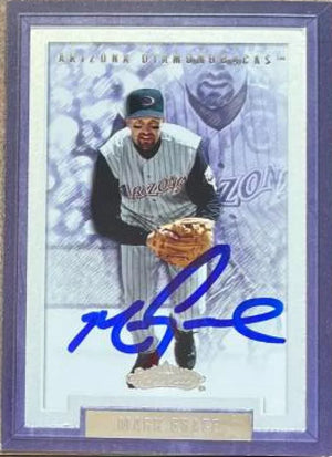 Mark Grace Signed 2002 Fleer Showcase Baseball Card - Arizona Diamondbacks #67