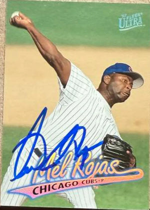メル・ロハス直筆サイン入り 1997年 Fleer Ultra ベースボールカード - シカゴ・カブス