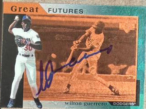 Wilton Guerrero Signed 1997 SP Baseball Card - Los Angeles Dodgers #11 GF, FOIL
