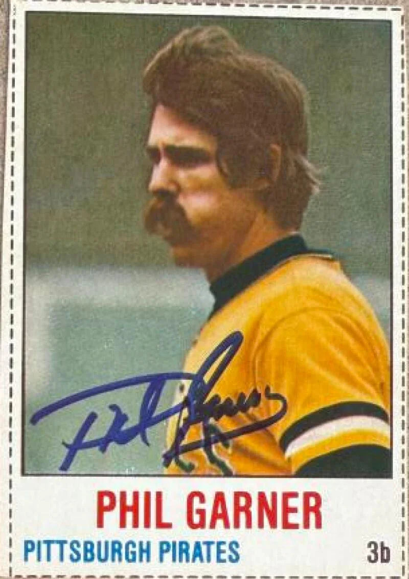 Phil Garner Autographed 1978 Hostess Baseball Card - Pittsburgh Pirates #52