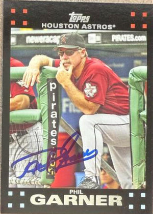 フィル・ガーナー直筆サイン入り 2007 Topps ベースボールカード - ヒューストン・アストロズ #259