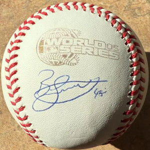 Bobby Jenks Signed Rawlings Official 2005 World Series Baseball - Chicago White Sox