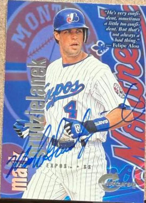 Mark Grudzielanek Signed 1996 Circa Baseball Card - Montreal Expos #149