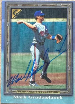 Mark Grudzielanek Signed 1998 Topps Gallery Baseball Card - Montreal Expos #43